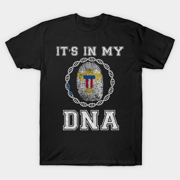 Virgin Islands  It's In My DNA - Gift for Virgin Islander From Virgin Islands T-Shirt by Country Flags